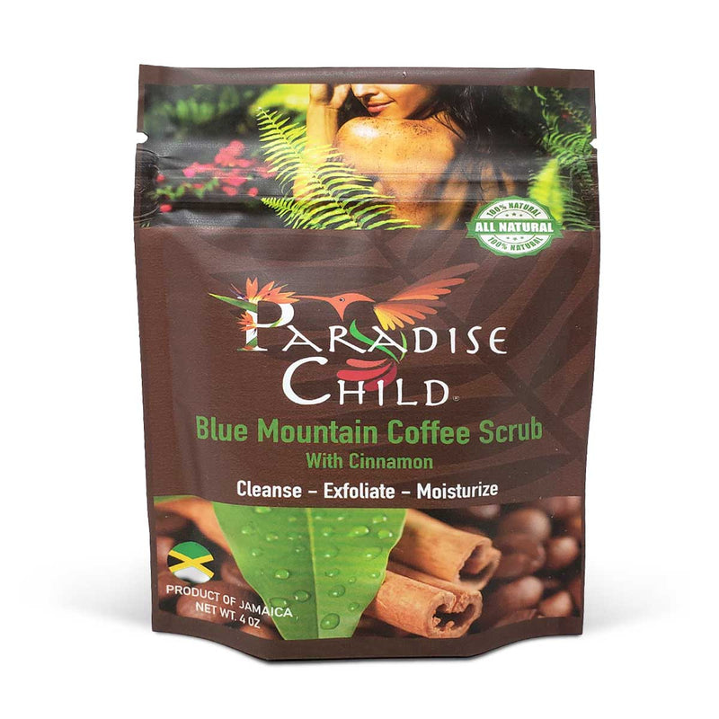 Paradise Child Blue Mountain Coffee with Cinnamon Scrub - Caribshopper