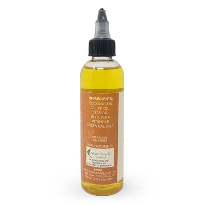 Pekans Natural Happy Hair Dandruff & Dry Scalp Ginger Oil, 4oz - Caribshopper