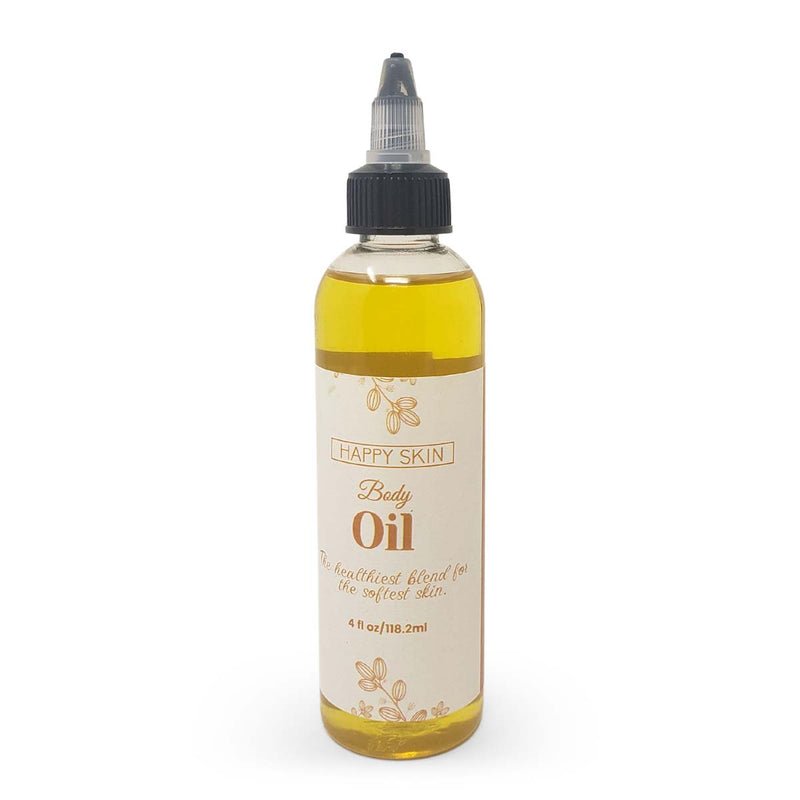 Pekans Natural Happy Skin Body Oil, 4oz - Caribshopper