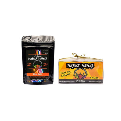 Perfect Peppers Gift Pack and 1 Salt Combo - Caribshopper