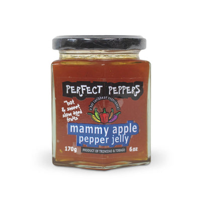 Perfect Peppers Mammy Apple Pepper Jelly, 6oz (Single & 2 Pack) - Caribshopper