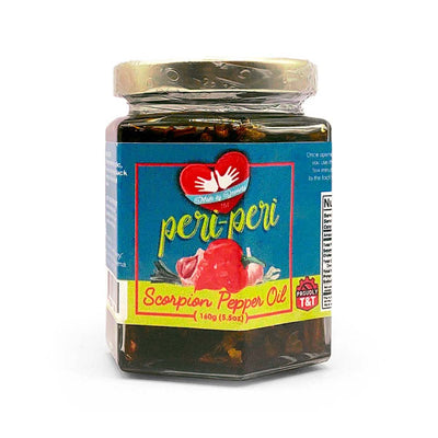 Peri-Peri Scorpion Pepper Oil, 5.5oz (Single & 3 Pack) - Caribshopper