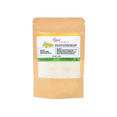 Pukrup Cosmetics Aloe Vera & Honey Powdered Facemask, 2oz (Single & 2 Pack) - Caribshopper