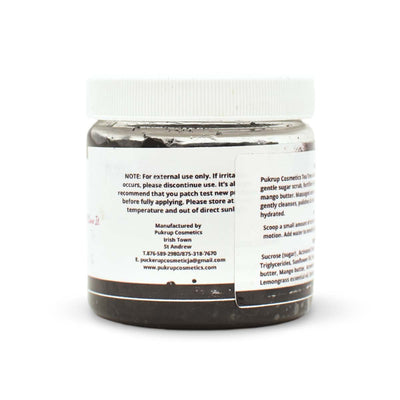 Pukrup Cosmetics Tea tree & Charcoal Face Scrub, 4oz (Single & 2 Pack) - Caribshopper