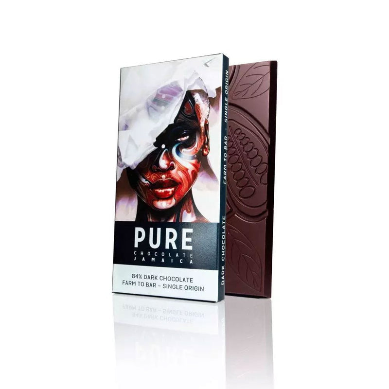 PURE 84% Dark Chocolate, 3.5oz - Caribshopper