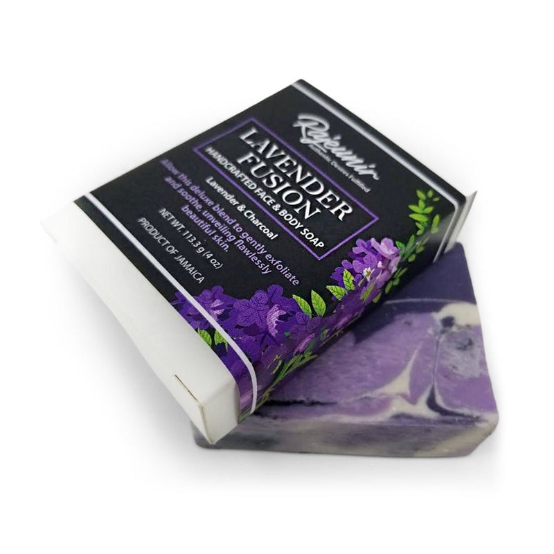 Rajeunir Lavender Fusion Bar Soap, 4oz (Single & 3 Pack) - Caribshopper
