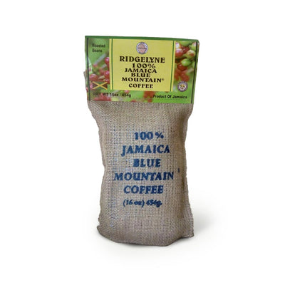 Ridgelyne Jamaica Blue Mountain 16oz Coffee Beans - Caribshopper