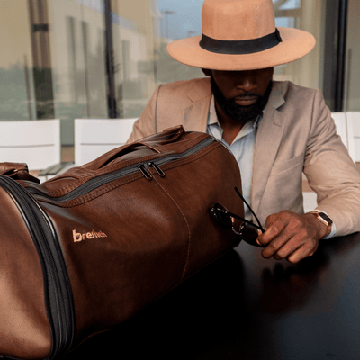 Roast By Bresheh Executive Travel Bag (Small Brown) - Caribshopper