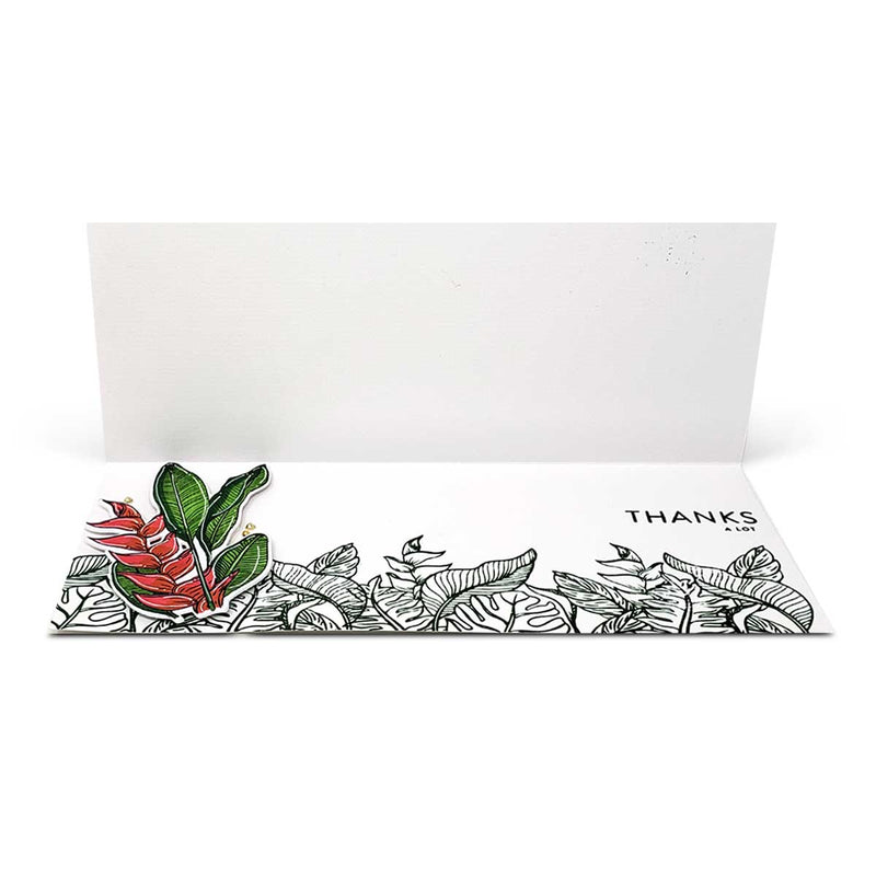 Roseberry Paper Thanks Card - Caribshopper