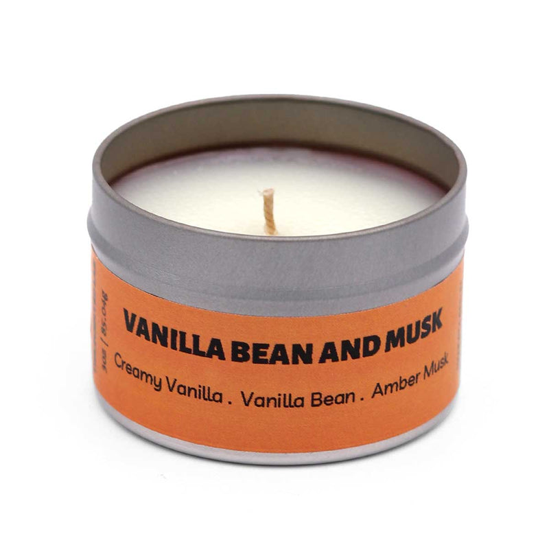Scented Lab Vanilla Bean and Musk Candle - Caribshopper