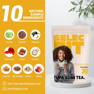Selecfit Fupa Slim Tea, 30 Teabags - Caribshopper
