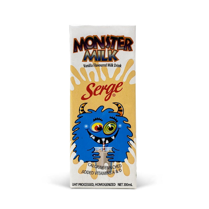 Serge Monster Vanilla Milk, 200ml (3 or 6 Pack) - Caribshopper