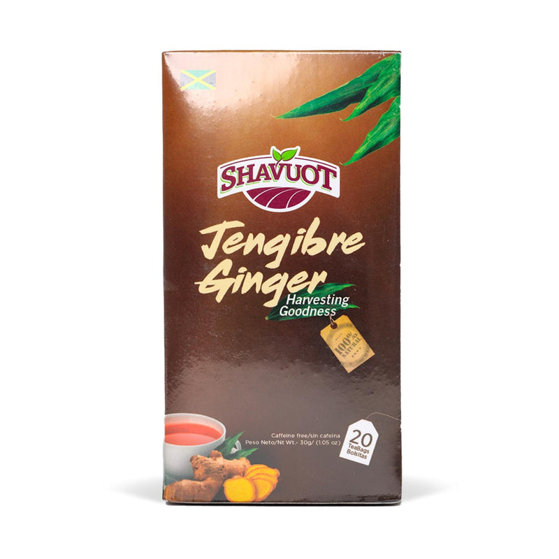 Shavuot Ginger Tea, 1.3oz (Single & 3 Pack) - Caribshopper