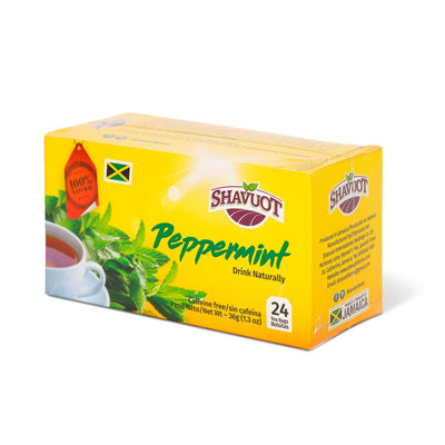 Shavuot Peppermint Tea, 24 Teabags - Caribshopper