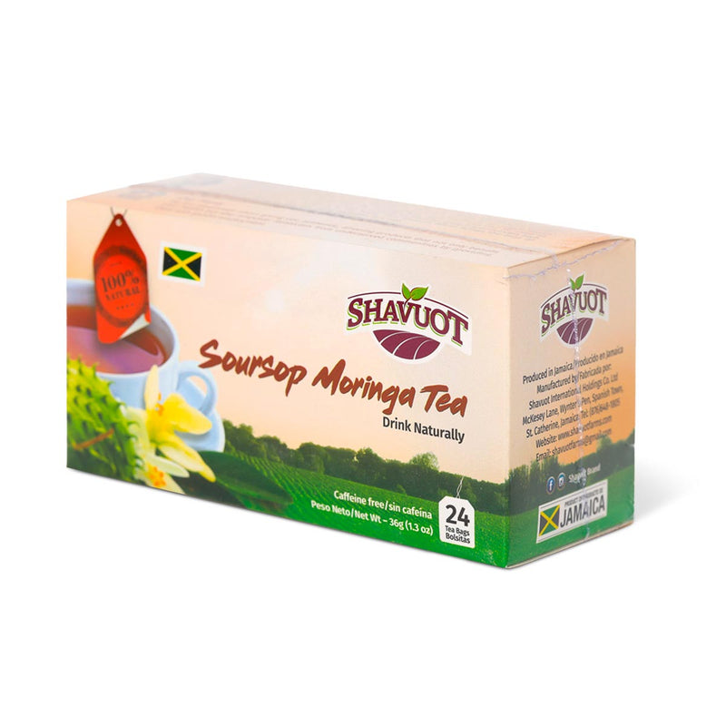 Shavuot Soursop Moringa Tea - Caribshopper