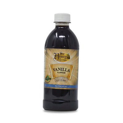 Sir Henry's Dark Vanilla Flavoring, 16oz - Caribshopper