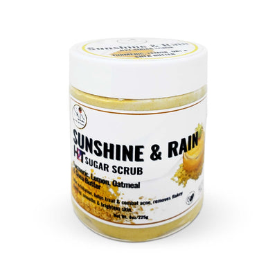 Skin by Indie Sunshine & Rain Turmeric, Lemon & Oat Foaming Scrub, 8oz - Caribshopper