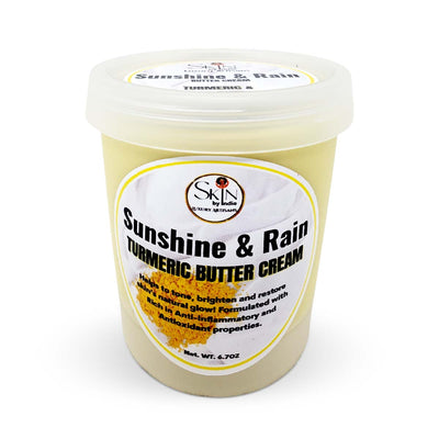 Skin by Indie Sunshine & Rain Turmeric & Shea Butter Cream, 8oz - Caribshopper