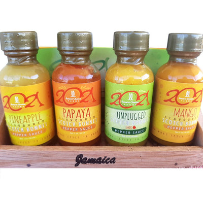 Smart Choice Farms Pure and Flavoured Pepper Sauces Variety Tray - Caribshopper