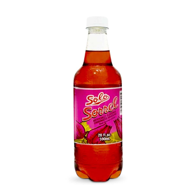 Solo Sorrel Flavoured Soda, 20oz (3 Pack) - Caribshopper