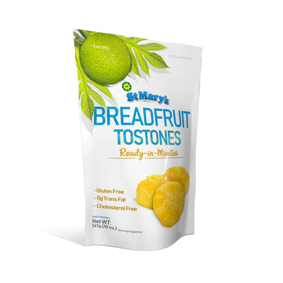 St Mary Breadfruit Tostones, 20oz (3 or 6 Pack) - Caribshopper