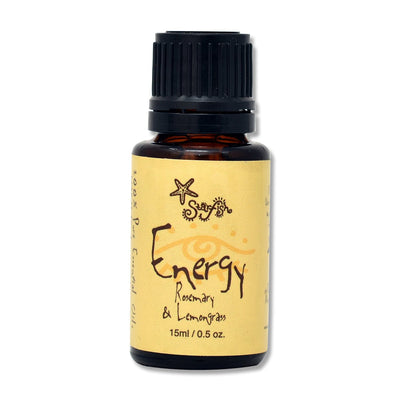 Starfish Oils Energy Rosemary & Lemongrass Diffuser Oil, 15ml - Caribshopper