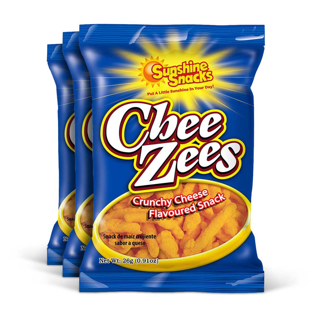 その他 chee Sunshine Snacks Chee Zees, (3 Pack) | Caribshopper