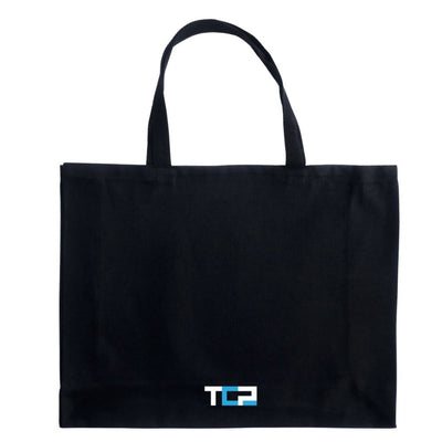 TCP 'One Bag Ah Beach Tings' Tote – Black & White - Caribshopper
