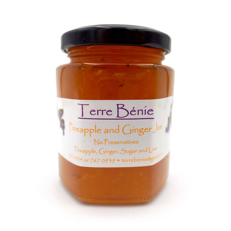 Terre Bénie Pineapple and Ginger Jam - Caribshopper