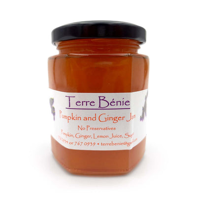 Terre Bénie Pumpkin and Ginger Jam - Caribshopper