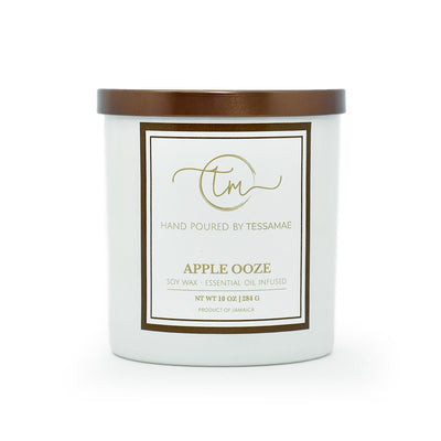TessaMae Soy Candle- Apple Ooze, 10oz - Caribshopper