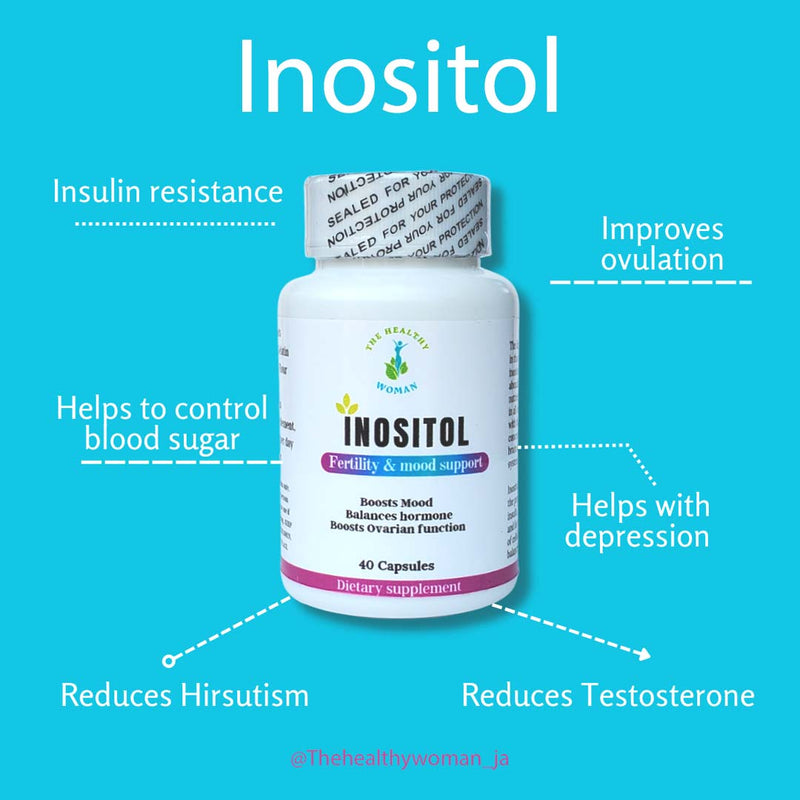The Healthy Woman Inositol, 40 Capsules - Caribshopper