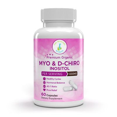 The Healthy Woman Myo & D-Chiro Inositol, 60 Capsule - Caribshopper