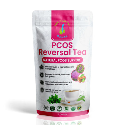 The Healthy Woman PCOS Reversal Tea, 10 Teabags - Caribshopper