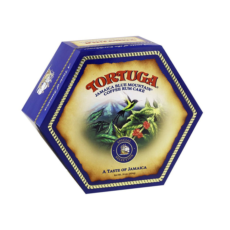 Tortuga Rum Cake – Blue Mountain Coffee, 16oz or 32oz - Caribshopper