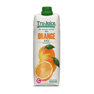 Tru-Juice 100% Orange Juice, 1L - Caribshopper