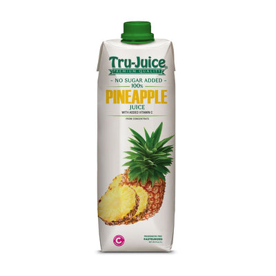 Tru-Juice 100% Pineapple Juice, 1L - Caribshopper