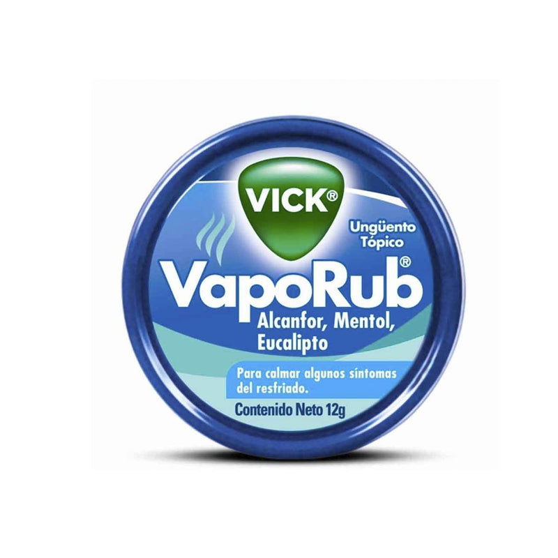 Vicks Vapour Rub Tin, 12g (Single & 3 Pack) - Caribshopper
