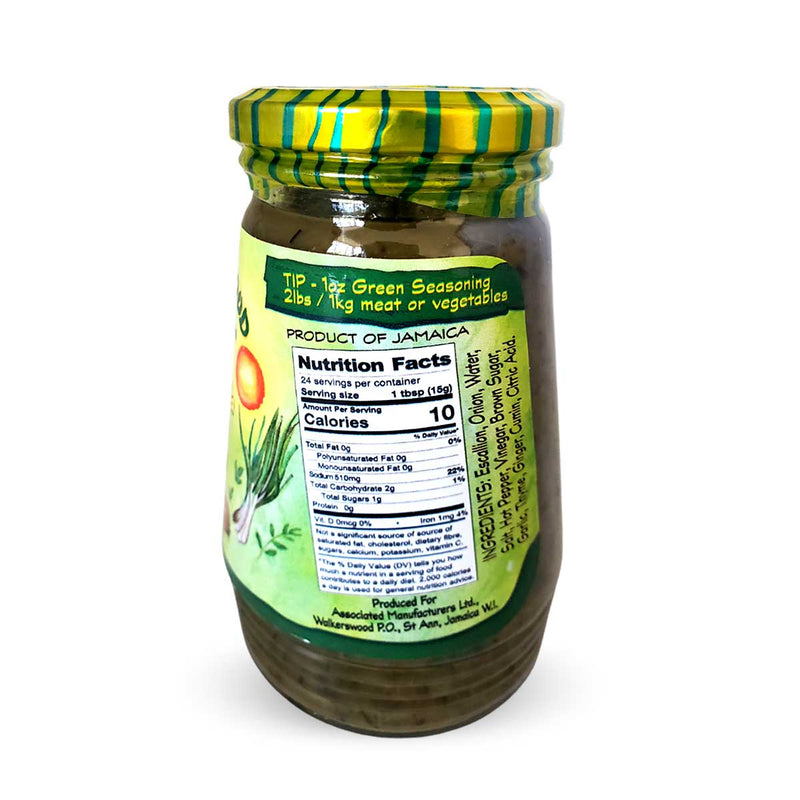 Walkerswood Traditional Jamaican All Purpose Mix and Blenda Green Seasoning, 10oz - Caribshopper