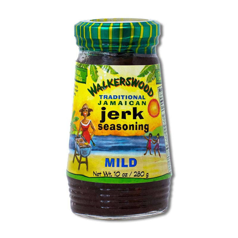 Walkerswood Traditional Jamaican Jerk Seasoning Mild, 10oz (3, 6 or 12 Pack) - Caribshopper