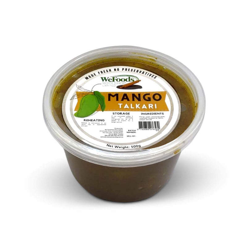 We Foods Dhalpouri Roti with Mango Talkari - Caribshopper