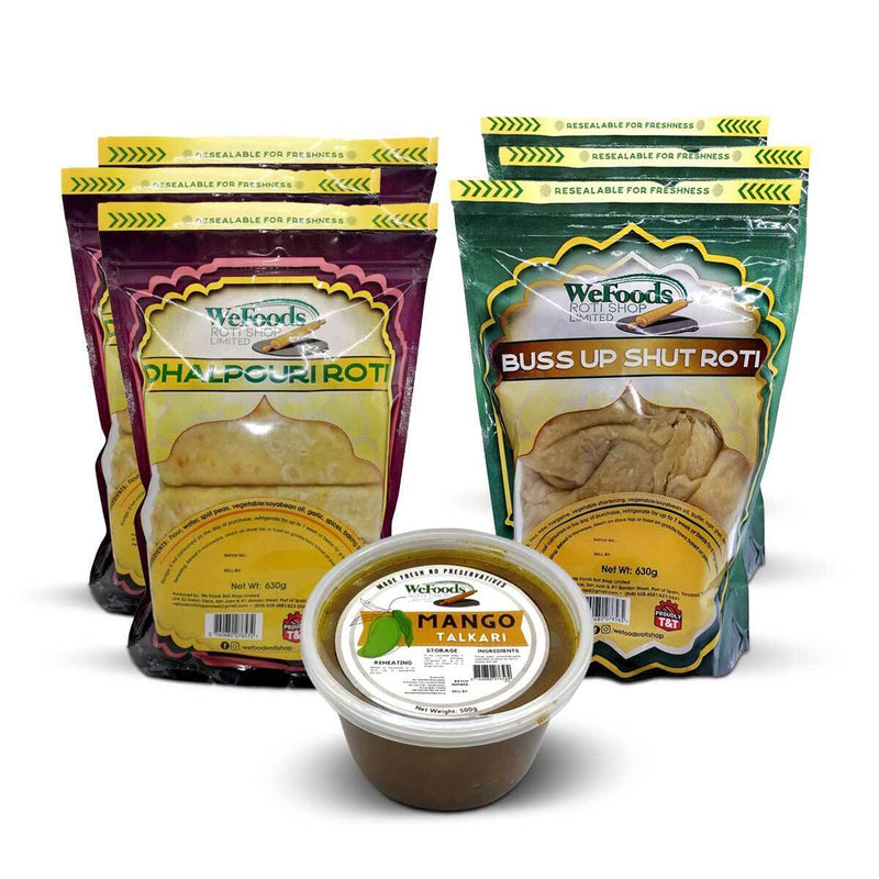 We Foods Roti Mix with Mango Talkari - Caribshopper