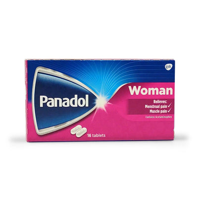 Woman's Panadol Box 16 tablets (Single & 3 Pack) - Caribshopper