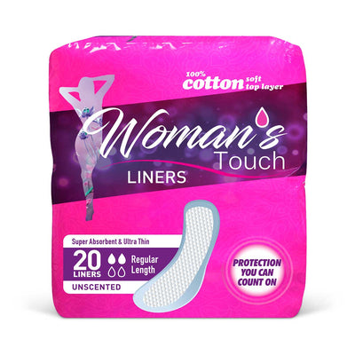 Woman's Touch Panty Liners - Caribshopper