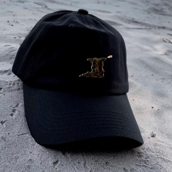 Yink Island Gold Dad Hat Trinidad and Tobago Caribshopper