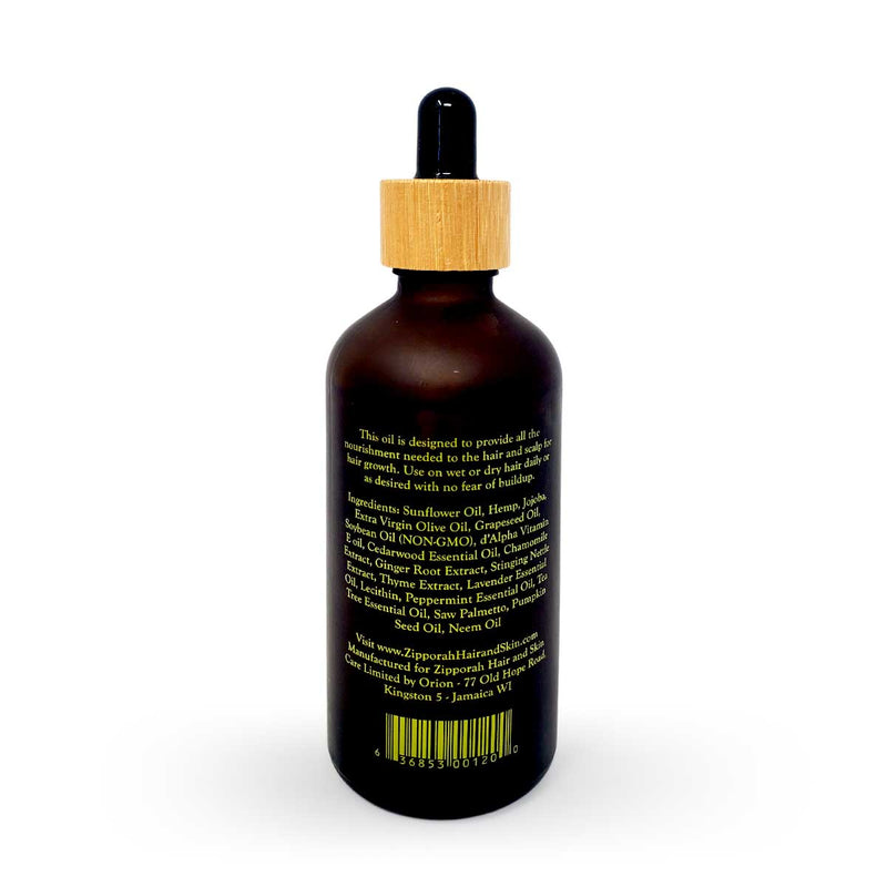 Zipporah Nourishing Growth Oil, 3.38oz - Caribshopper